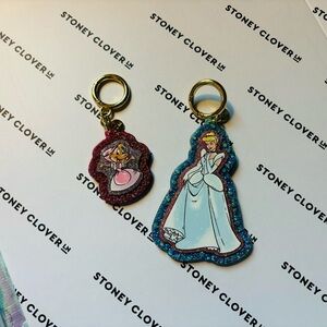 Stoney Clover Lane Cinderella & Pink Mouse Bag Charm Set